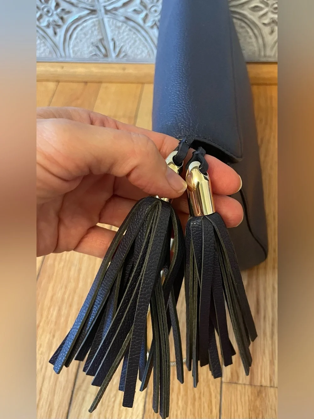kate spade compact navy